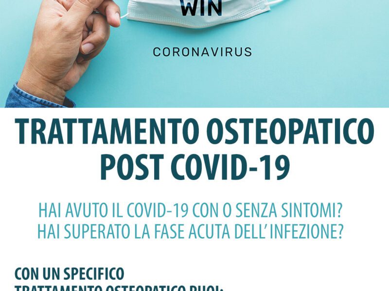 TRATTAMENTO OSTEOPATICO POST COVID-19